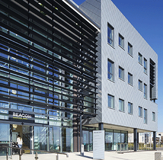 Aluminium windows and curtain walling for healthcare buildings